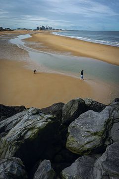 Ostend beach by Geert Van Baelen