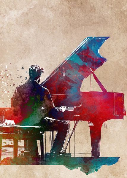 Pianist musican art #pianist by JBJart Justyna Jaszke