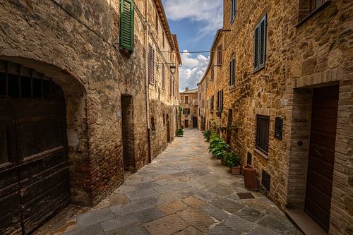 Het Toscaanse dorpje Castelmuzio