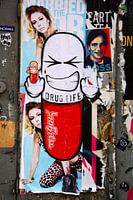 Posters in SoHo New York.