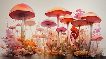 Mushroom paradise by ByNoukk