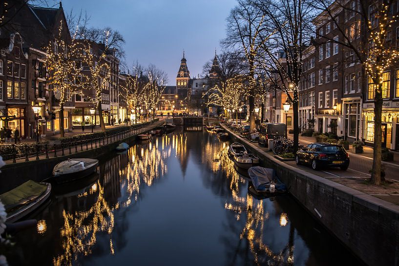 Die Nieuwe Spiegelgracht von Amsterdam von Annelies Martinot