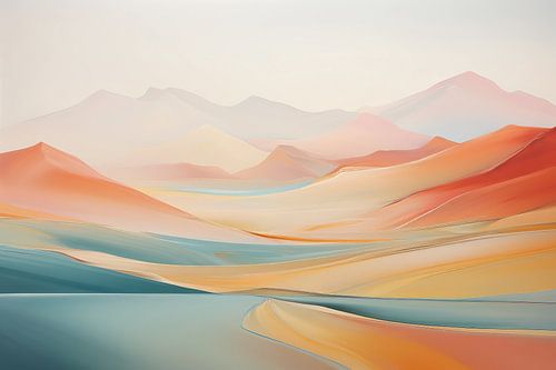 Abstrakte Landschaft