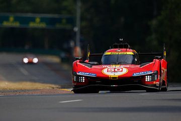 Ferrari au Mans sur Rick Kiewiet