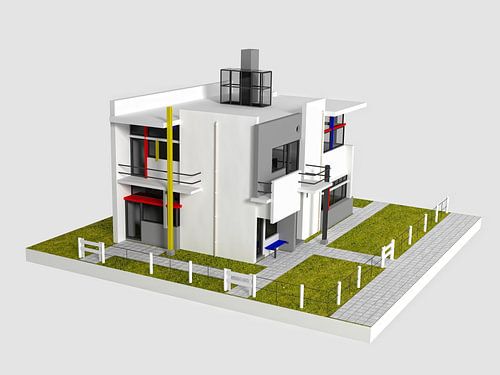 Rietveld Schröder West Zicht