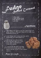 Rezept Dessert - Fudge, gesalzenes Karamell