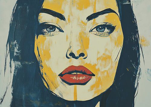 Femme - Résumé | Femme au regard intense