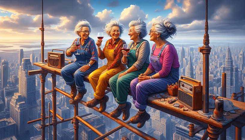 Stahlträger-Grazien von Marion Tenbergen