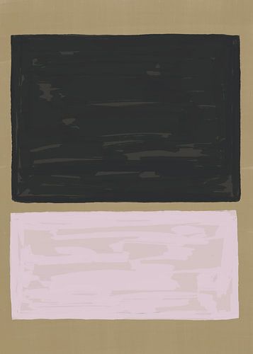 Color Block #4 | Black, Lila