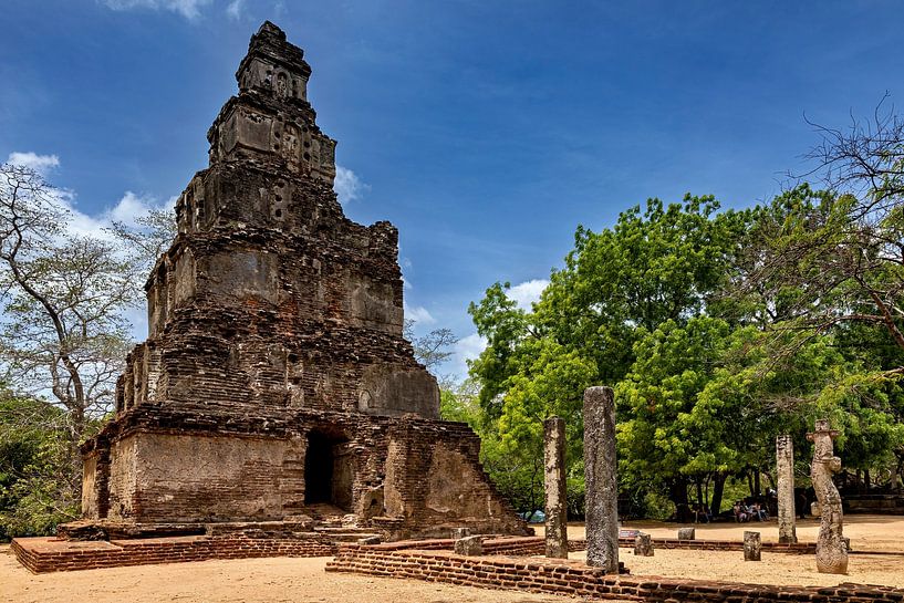 The temple ruins of Polonnaruwa in Sri Lanka by Roland Brack