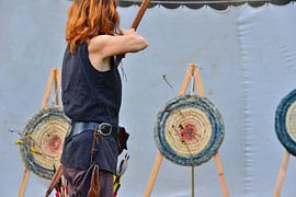 Arc et flèches sur Ingo Laue