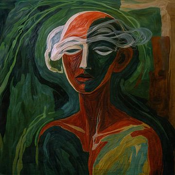 Dualität in Farbe und Emotion