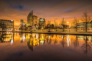 Skyline stad Den Haag van Original Mostert Photography