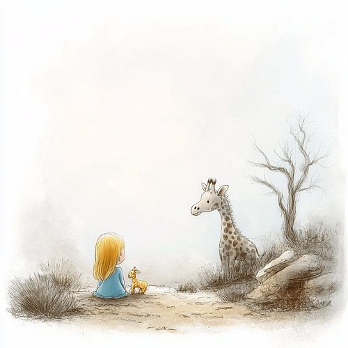 Une rencontre émouvante avec une girafe