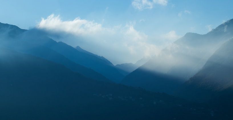 Monte Legnoncino, Comomeer, Italië van Nynke Altenburg