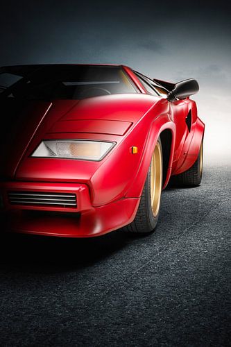 1987 LAMBORGHINI COUNTACH 5000 QV by Thomas Boudewijn