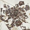 Abbruchholz-Karte Groningen von Frans Blok