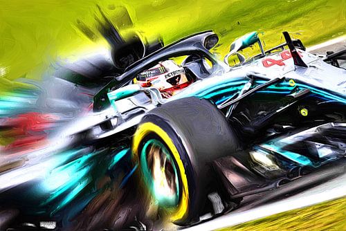 World Champion 2018 - Lewis Hamilton