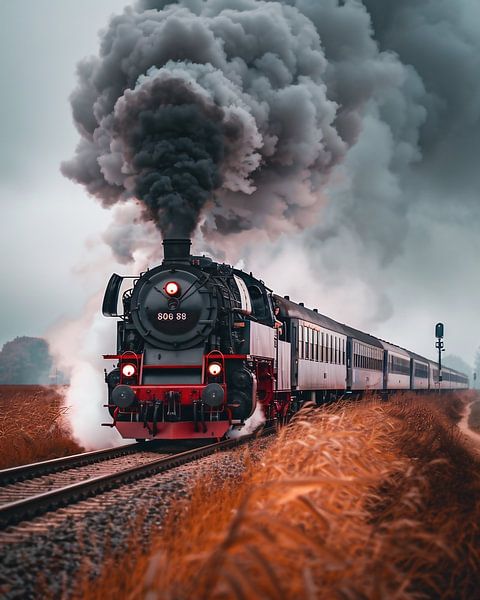 Dampflokfahrt aus Tradition von fernlichtsicht