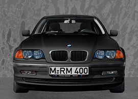 BMW 3 series type E46 sedan in black by aRi F. Huber