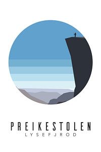 Norwegen - Preikestolen