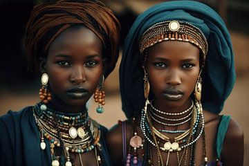 Portretten uit Afrika: Afrikaanse vrouwen van Carla Van Iersel