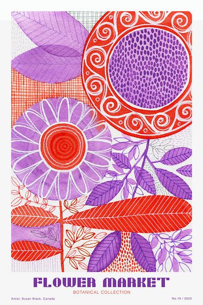 Flower Market No. 19 by Susan Black by The Artcircle