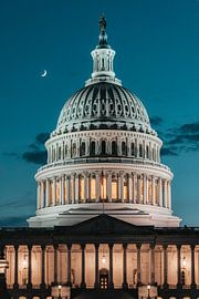 Capitol hill by night van Bastiaan
