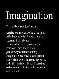 Définition de l'imagination - Black sur WordsThatInspire