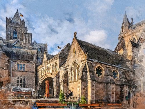 Dublinse aquarelkunst #Dublin