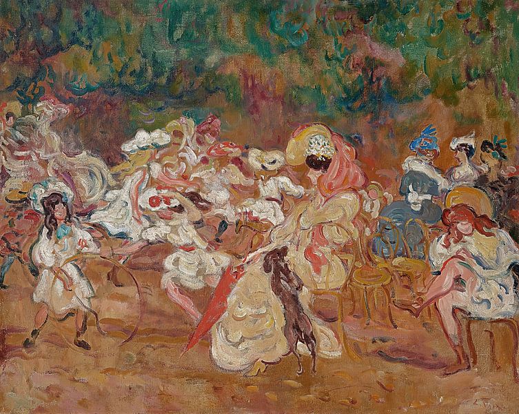 Louis Valtat - Children's games (1898) by Peter Balan