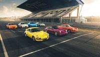Generations of the Porsche 911
