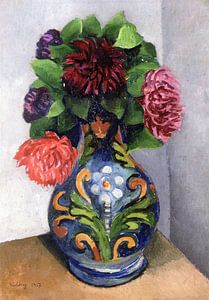 Moïse Kisling  - Dahlien