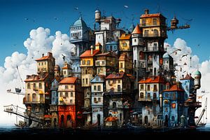 Abstrakte Stadt #4