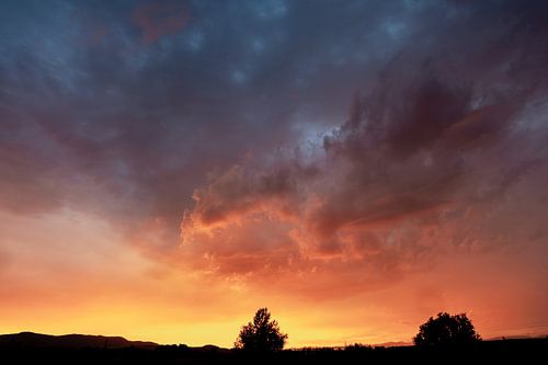 Sunset before the storm