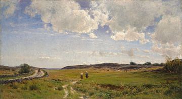 Uitzicht vanaf Hisingen bij Göteborg, 1876, Berndt Lindholm