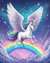 Einhorn im Sternenlicht von Amayas  dreamworld