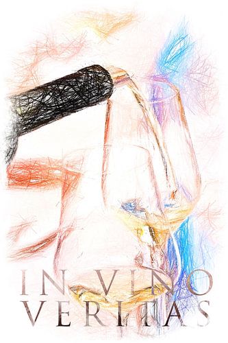 Wine, wine glasses, In Vino Veritas