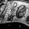 Cockpit of an old racing car by Rik Verslype