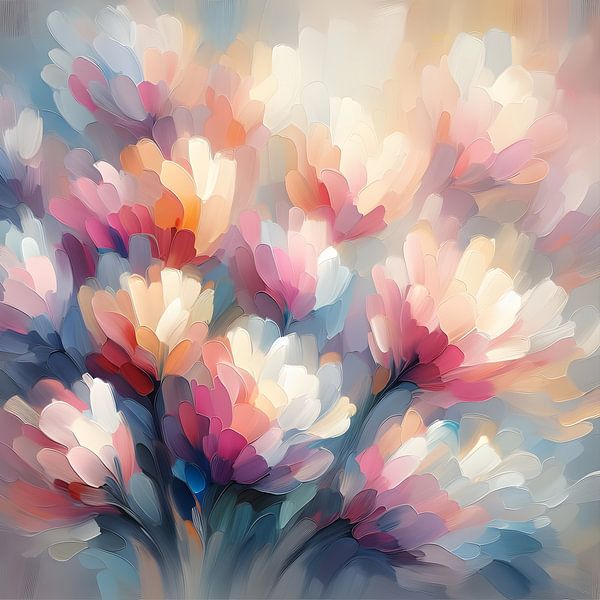 Flowers abstract by Jessica Berendsen