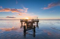 Steg im Wattenmeer by Matthias Nolde thumbnail