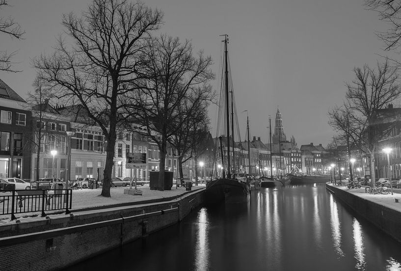 Winter in Groningen von Arthur Scheltes