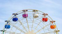 Riesenrad in Barcelona, Spanien