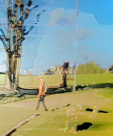 Am Hausberg [Original 60 cm x 50 cm]