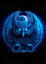 Eule Mond in der Nacht von irvan halim