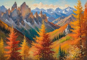 Dolomieten in de herfst van MIROKKU