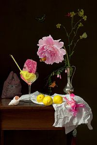 Stillleben 'Rosa Träume