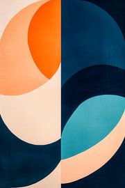 Abstrakte Farbharmonien – Modernes Design von Poster Art Shop