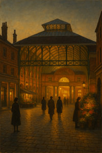 Covent Garden Glow - Abendliche Beleuchtung des Londoner Marktplatzes