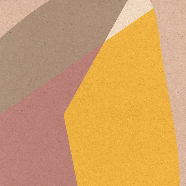 Modernes Retro. Abstrakte und geometrische Formen Nr. 19 von Dina Dankers